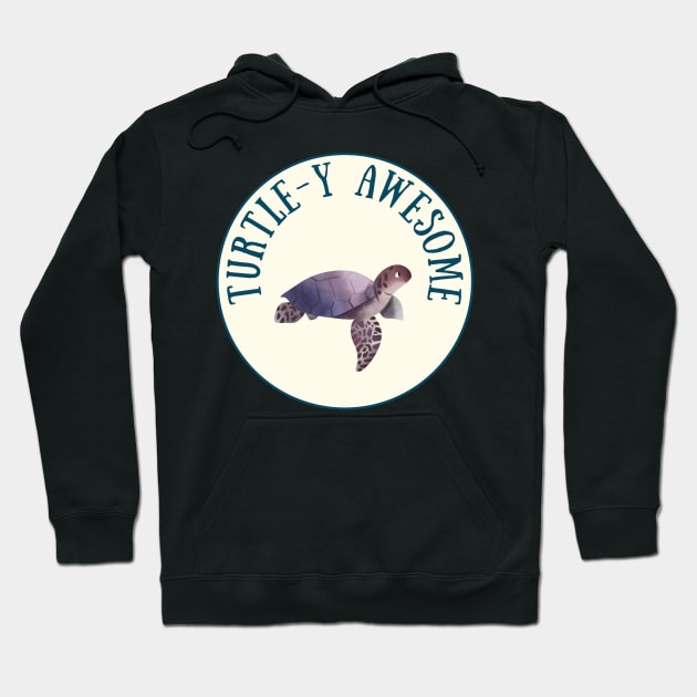 Turtley awesome Hoodie by gronly